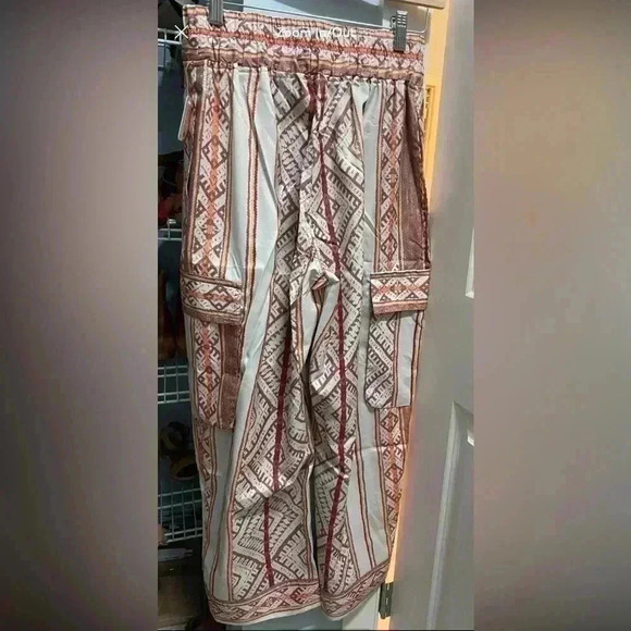 Free People Geo Cargo Pants XS NWT - Picture 6 of 7